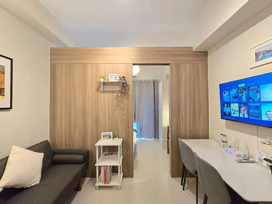 1Br Unit Condotel W Balcony Fame Residences #Fm58 Manila Apartment