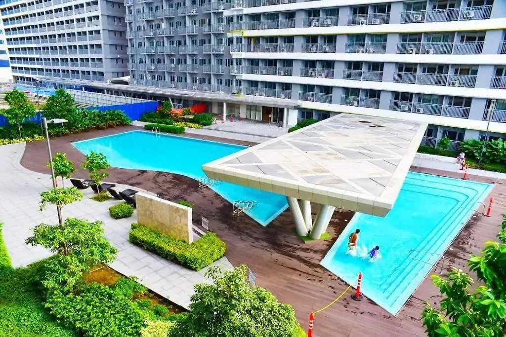 1Br Unit Condotel W Balcony Fame Residences #Fm58 Manila Apartment
